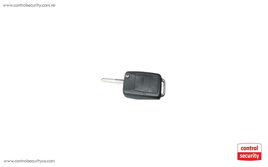 Four Button Black Remote Control with Mini Spy Camera